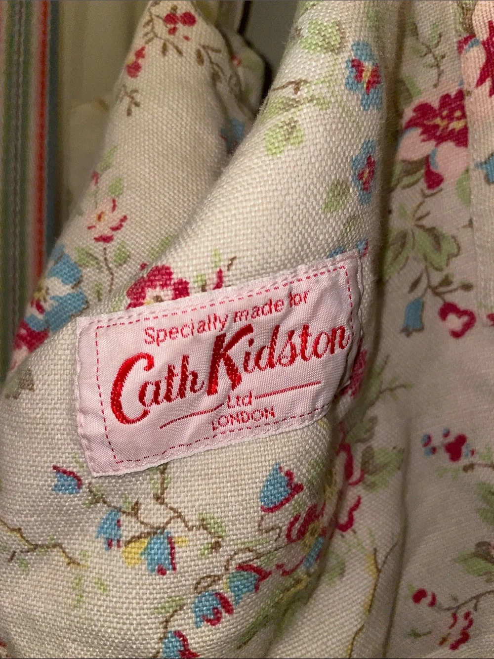 Cath Kidston Cream Floral Crossbody Tote Bag and bonus medium tote bag
